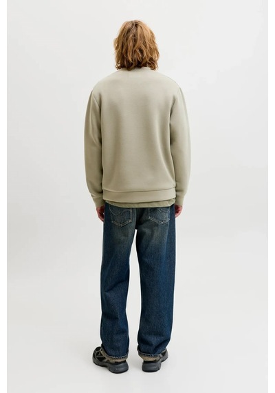Jack & Jones Jcofusion Erkek Sweatshirt Bej