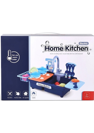 Galtoys Pilli Mutfak Takımı Mavi Gal-216-B