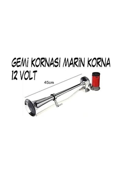Ahmet Otomotiv Hyundaı Santa Fe Marine Korna 12v Kendinden Motorlu Krom Havalı Korna