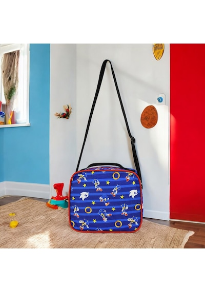 Erkek İlkokul Ortopedik 3'lü Set Kalemlik Beslenme Çanta Model 7