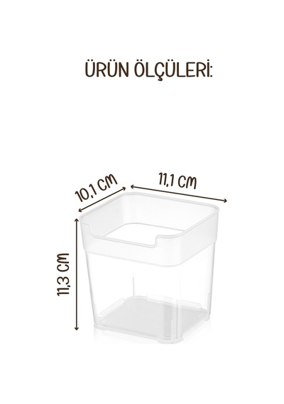 Vienev Buzdolabı Düzenleyici Kutu Beyaz 6'lı Vienev Buzdolabı Düzenleyici Kutu Beyaz 6'lı