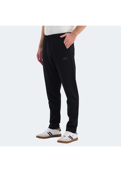 Slazenger VALDIS Erkek Cepli Siyah Eşofman Altı