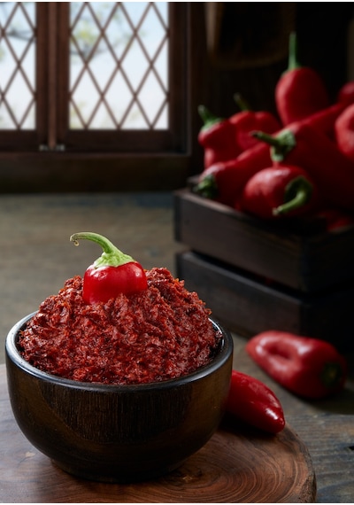 Tatlı Biber Salçası Doğal Antep 500 Gr