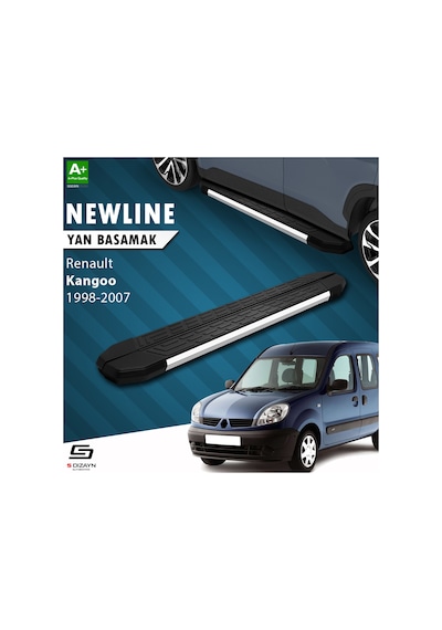 S-dizayn Renault Kangoo Newline Krom Yan Basamak 189 Cm 1998-2007