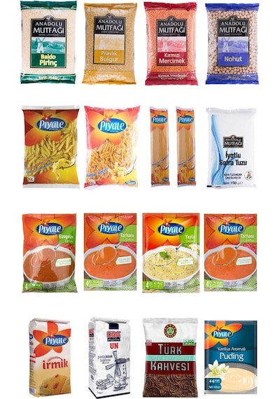 Blueden Gıda Paketi 17 Parça 11 Nolu Paket