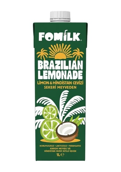 Fomilk Brazilian Lemonade - Limon Ve Hindistancevizi Sütlü İçecek 1lt-3634