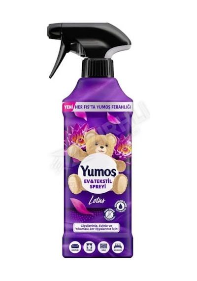 5 Adet Yumoş Oda Sprey Lotus 450 Ml Diğer