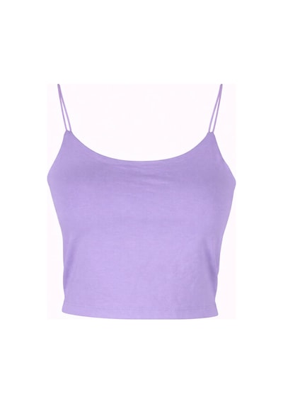 Trender 582-04 Crop Lastik Askı Lila Kadın Atlet 26yl71595017