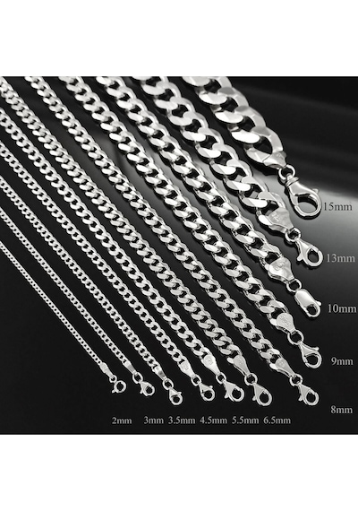 Gurmet 925 Ayar Gümüş Erkek Bileklik Künye 4.5mm 233708041
