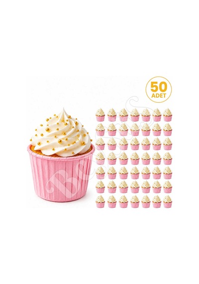 Muffin Kalıbı 50li Pembe