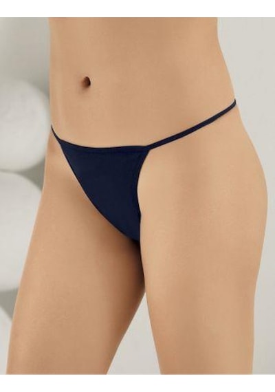 12 Li Paket Şahinler Bayan Penye Likralı String Külot B3044