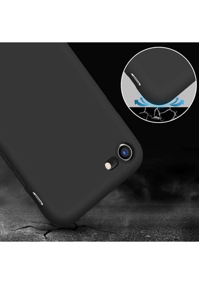 Apple Uyumlu iPhone Se2 8-7 Lansman Kilif Içi Kadife Silikon 183471587 - Renk / Bordo