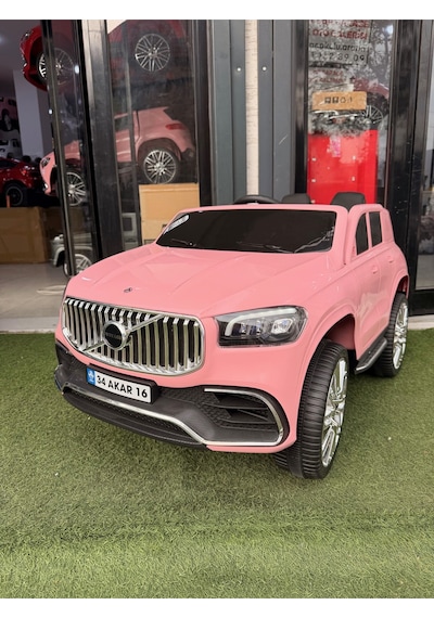 Volvo Akülü Araba 0-6 Yaş Pembe