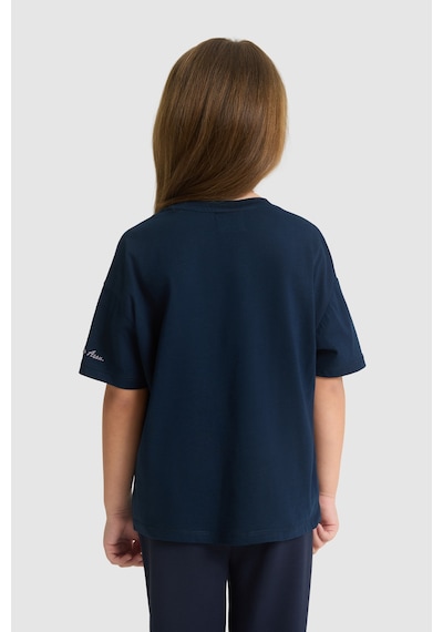 U.s. Polo Assn. Kız Çocuk Lacivert Tişört 50325698-vr033