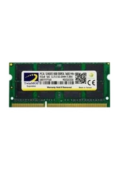 Twinmos 8gb Ddr3 1600mhz Cl16 1.35v Low Volt.mdd3l8gb1600n Notebook Ram Kdo