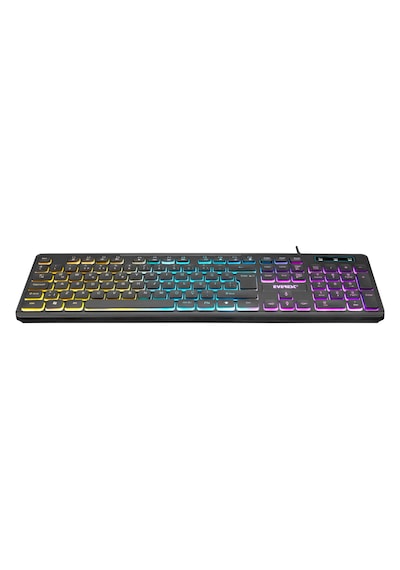 Everest KB-120 Sleek USB Gökkuşağı Aydınlatmalı Oyuncu Q Klavye