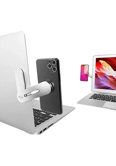 Ayarlanabilir Pc Monitör Ve Telefon Tutucu Standı