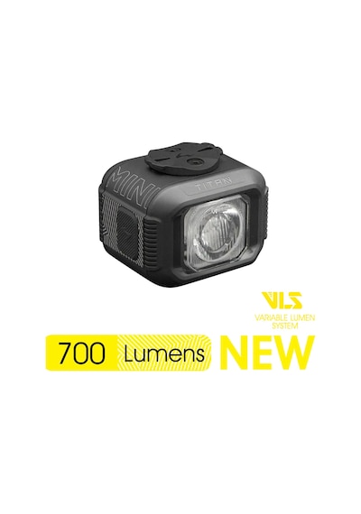 Moon Tıtan Mini 700 Lümen Usb Ön Far Siyah