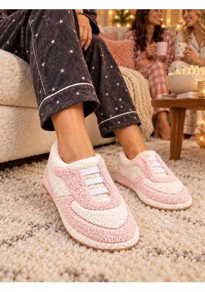 Moon Cloud Kürk Detaylı Peluş Ev Ayakkabısı Rahat Kaydırmaz Taban Sıcak Tutan Kışlık Ev Botu Panduf Zyn31312 Pembe Moon Cloud Kürk Detaylı Peluş Ev Ayakkabısı Rahat Kaydırmaz Taban Sıcak Tutan Kışlık Ev Botu Panduf Zyn31312 Pembe