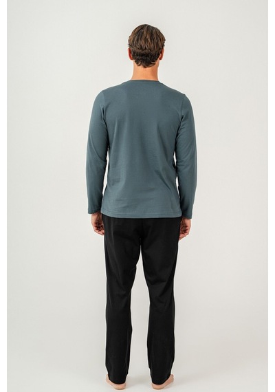 Arnetta Erkek Mavi Pijama Takımı Ar3694-s-v4 Mavi