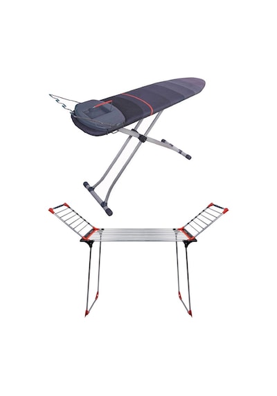 Devecioğlu Mm151 Ultraboard Ütü Masası Mm080 Show Lüx Alüminyum Çamaşır Kurutmalık Set Renksiz
