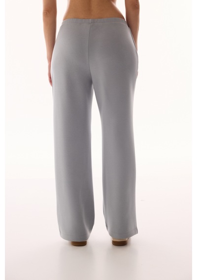 Penti Gri Silky Touch Yüksek Bel Bol Paça Pantolon