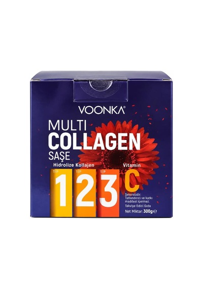 Voonka Multi Collagen Saşe Takviye Edici Gıda 30 Saşe