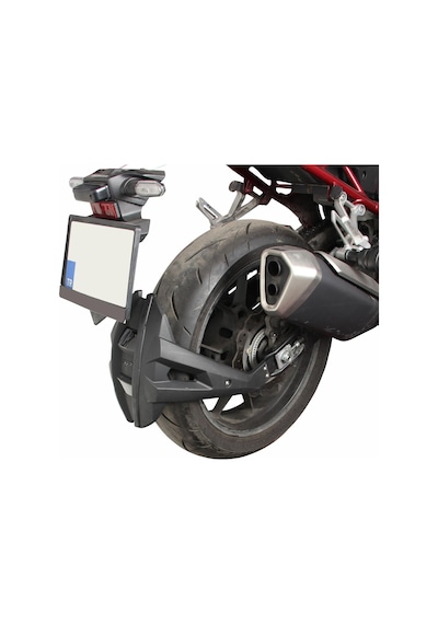 Gp Kompozit Honda Cb750 Hornet 2023 Uyumlu Arka Çamur Sıyırıcı Siyah
