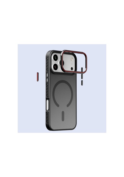 Apple İphone 14 Pro Max Uyumlu Kılıf Aura M-safe Silikon Kılıf Turuncu