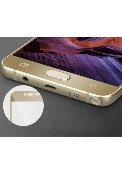 Samsung Uyumlu S8 5D Tam Kaplayan Kavisli Cam