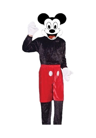 Kostüm Sarayı Mickey Mouse Kostümü Siyah