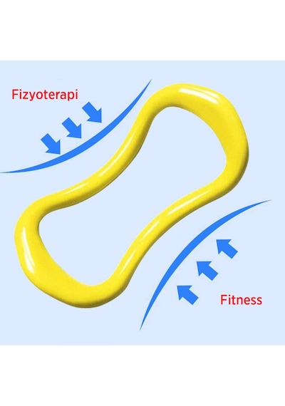 Gymo Yoga Pilates Halkası Mavi