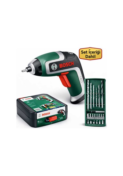 Ixo 3.6 V Şarjlı Vidalama Seti + X Line 15 Parça Uç Seti