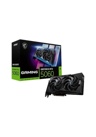 Msı Vga Geforce Rtx 5060 8g Gamıng Oc Rtx5060 8gb Gddr7 128b Dx12 Pcıe 5.0 X16 3xdp 1xhdmı Ekran
