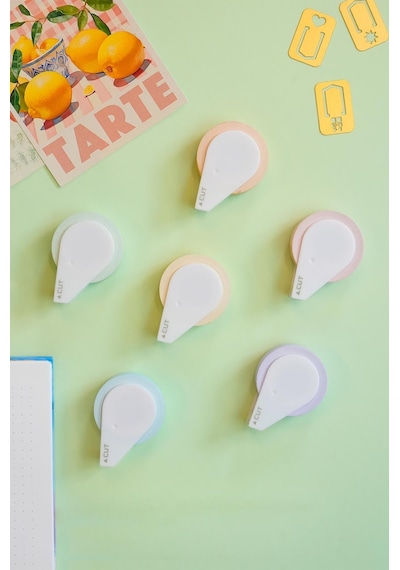 Yapışkanlı Kağıt Bant 15mm X 5m Mavi