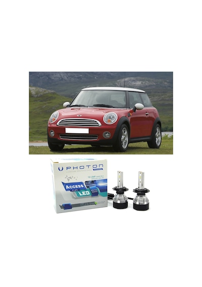 Mini Cooper R56 Led Xenon Sis Far Ampulü H8 Access Yeni Seri Beyaz 2006-2013