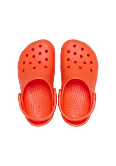 Crocs Classic Clog T Shocking Orange Çocuk Terlik-24155 Turuncu