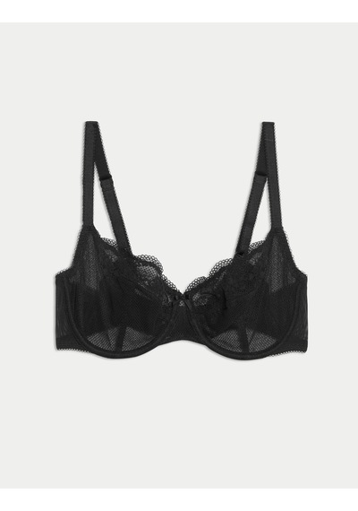 Marks & Spencer Jasmine Dantelli Destekli Sütyen T33002402 Siyah