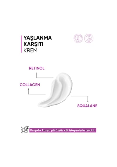 Mia Klinika Cilt Yenileyici Ve Yaşlanma Karşıtı Retinol Kolajen Krem 50 ML