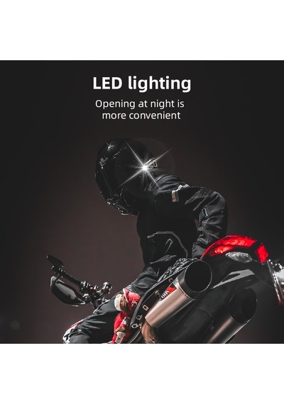 Çeşithane K06 Motosiklet Kask Kulaklığı Su Geçirmez Bluetooth 5.4, 40 Saat Çalma Süresi, Led Işıkl