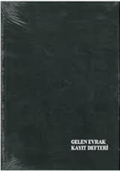 Giden Evrak Kayıt Defteri Ciltli 96 Yp Özkan Siyah