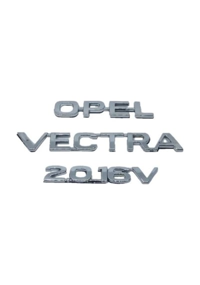 Opel - Vectra - 2,016V Bagaj Yazıları Takım