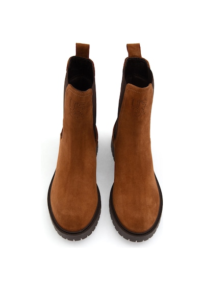 U.S. Polo Assn. Kadın Taba Süet Bot 50314451-VR099