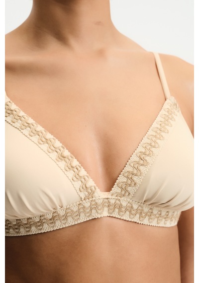 Penti Pastel Bej Kaia Üçgen Fit Bikini Üstü