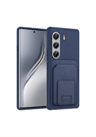 Adige Tecno Camon 40 Pro Kılıf Bikart Kartlıklı Silikon