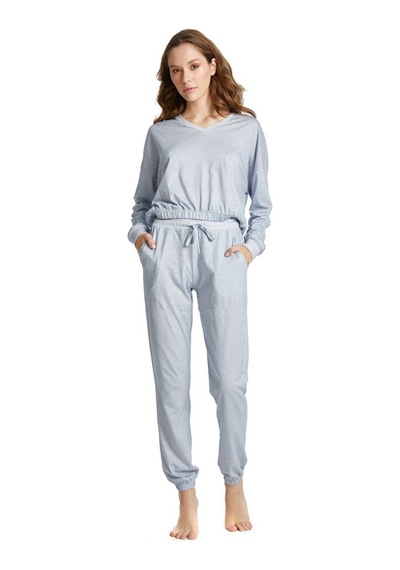 Blackspade Kadın Pijama Üstü 60335 - Mavi