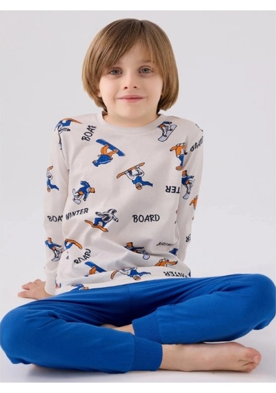 Rolypoly Erkek Çocuk İkili Takım - Taş-cobalt Taş-cobalt