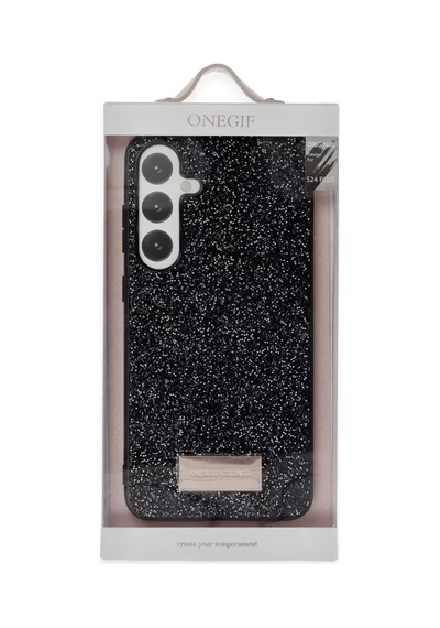 Onegif  Samsung  Uyumlu Galaxy A25 5g Bright Simli Kapak - Pembe