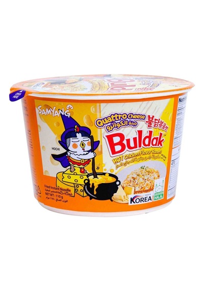 Samyang Buldak Quattro Cheese Hot Chicken Flavor Ramen 110 G