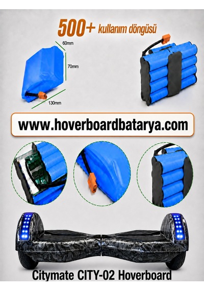 Citymate Cıty-02 8.5" 6 Ay Garantili Hoverboard Bataryası